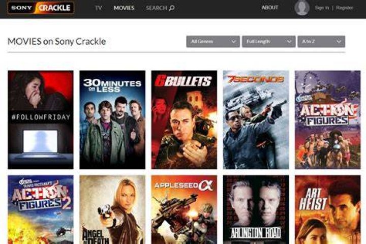 Crackle streaming service