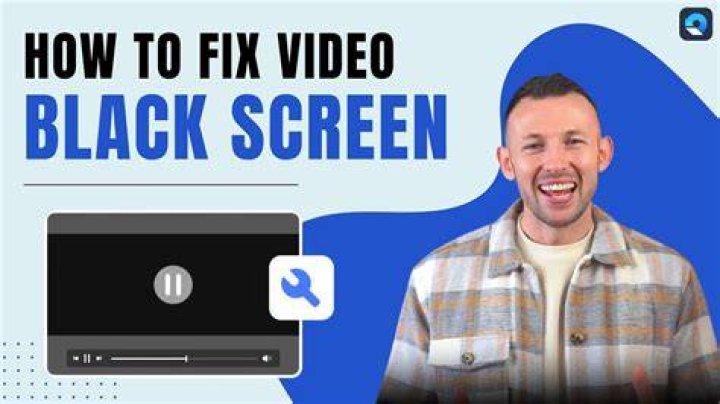 Video player black screen issue